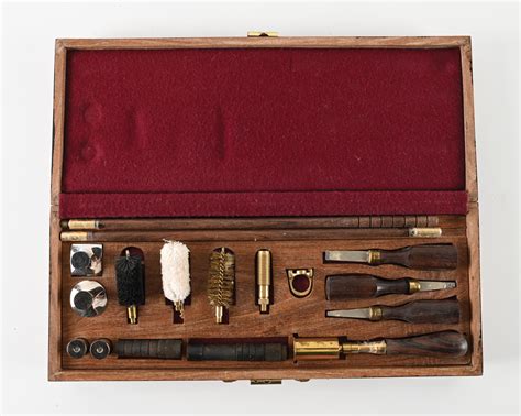 Lot Detail - CASED SHOTGUN CLEANING KIT.