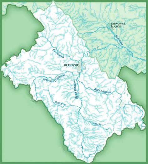 B The Catchment Area Of The River Of Nysa K Odzka Sw Part Of Poland