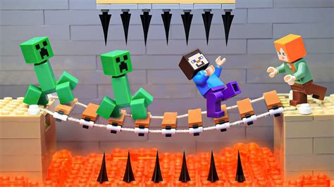 Survive Days In Lego Minecraft Best Of Lego Stop Motion Animation