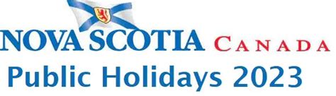Nova Scotia Stat Holidays Tessavictor