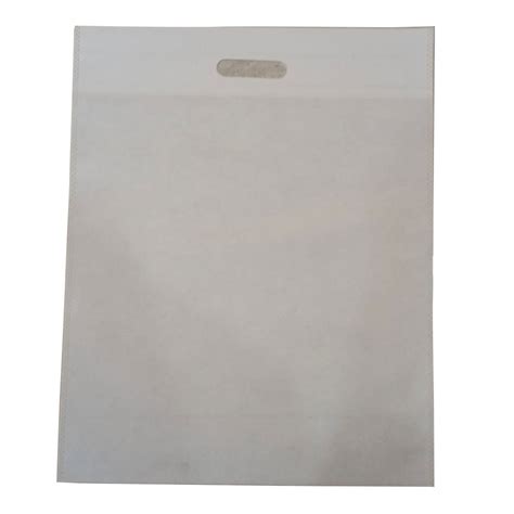 Plain D Cut White Non Woven Bag For Shopping At Rs 5 Piece In Lucknow