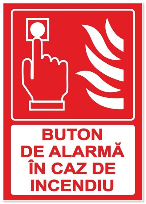 Indicator Buton De Alarma In Caz De Incendiu X Mm Bnb