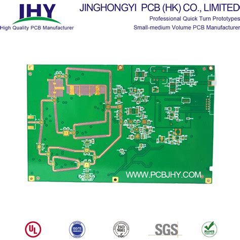 Layer Immersion Gold F B High Frequency Rf Pcb China High Frequency