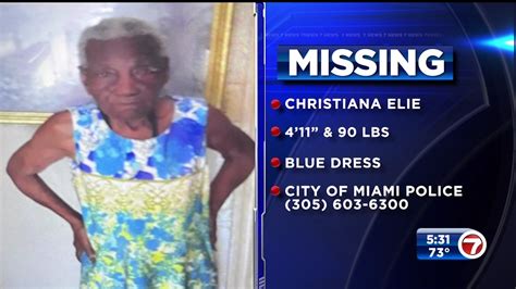 91 Year Old Miami Woman Reported Missing Found Safe Wsvn 7news Miami News Weather Sports