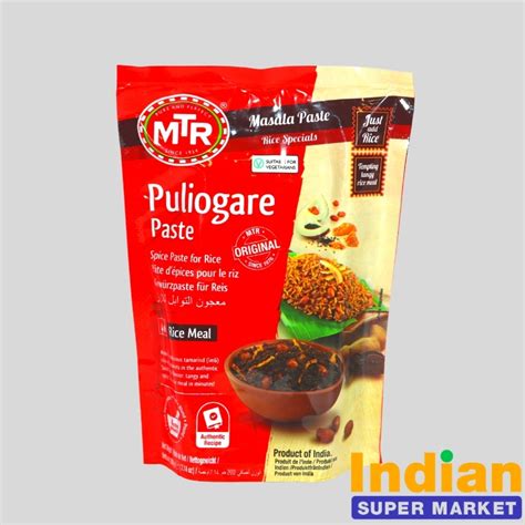 Mtr Puliogare Paste Gm Indian Supermarket