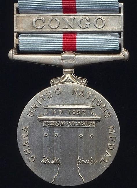 Aberdeen Medals Ghana Congo Medal