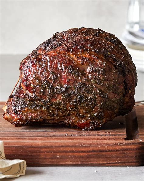 Herb Crusted Prime Rib Reverse Seared Paleo PrimalGourmet Recipe