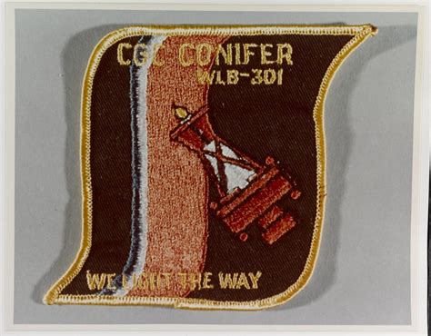 Nh 88110 Kn Insignia U S Coast Guard Cutter Conifer Wlb 301