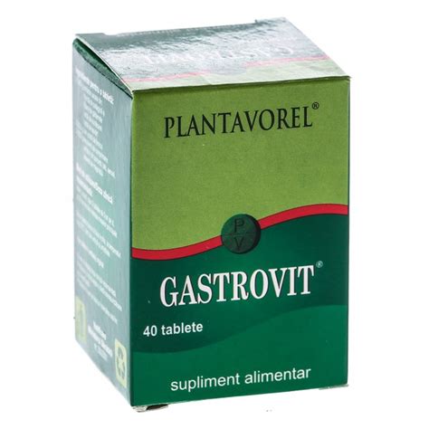 Gastrovit Tablete Plantavorel Centrul De S N Tate I Terapii