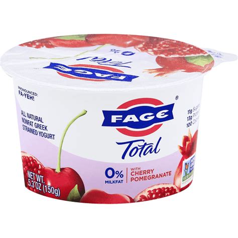 Fage® Total 0 Milkfat All Natural Nonfat Greek Strained Yogurt With