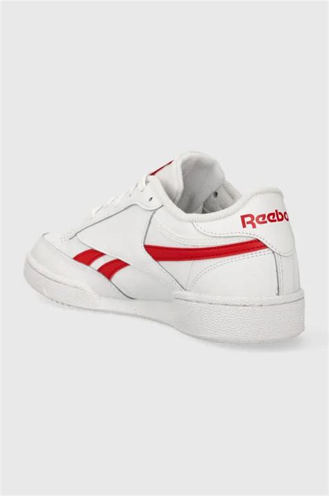 Reebok leather sneakers white color at PRM US