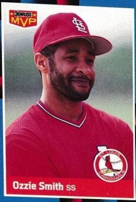 Ozzie Smith Bc Prices Donruss Mvp Baseball Cards