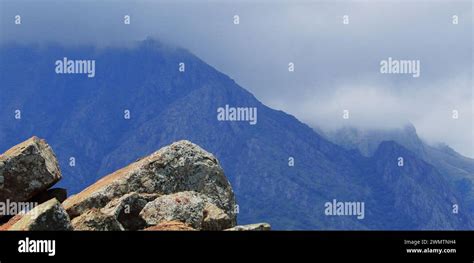 Panoramic View Of Nilgiri Mountains And Monsoon Clouds Over The Hills