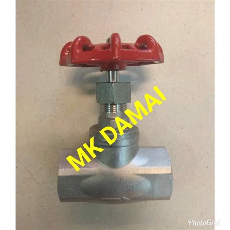 Jual Globe Valve Drat SS 316 Ukuran 1 25 Inch Globe Valve Stainless