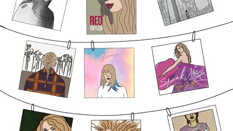 Taylor Swift Drawings Red