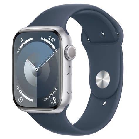 Apple Watch Series 9 45mm GPS Cellular Caixa Prateada de Alumínio