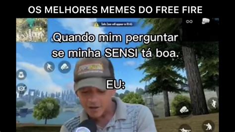 Os Melhores Memes Do Free Fire Mais Engra Ados Minutos De