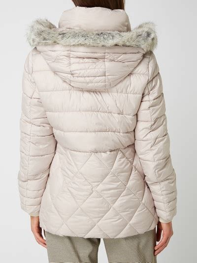 Gerry Weber Edition Steppjacke Mit Abnehmbarer Kapuze Kitt Online Kaufen