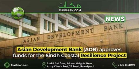 Asian Development Bank ADB Approves Funds For The Sindh Coastal