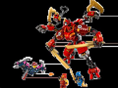 Lego Ninjago Kais Ninja Kletter Mech Set Setdb