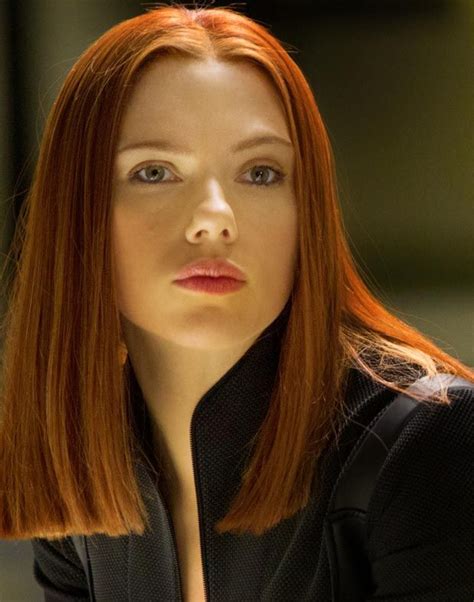 winter soldier hair scarlett johansson scarlet johansson black
