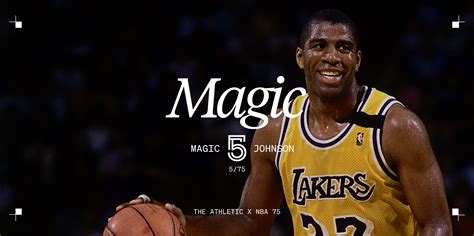 Nba At No Magic Johnson Combined Dazzling Playmaking With