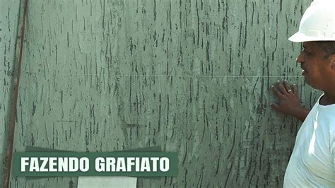 Fa A Grafiato Argamassa E Areia Grossa Ou Granitina Passo A Passo