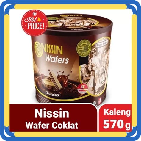 Nissin Wafer Kemasan Kaleng Chocolate Gr Lazada Indonesia