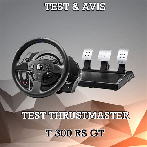 Test Du Thrustmaster T Rs Gt Cockpit Gaming