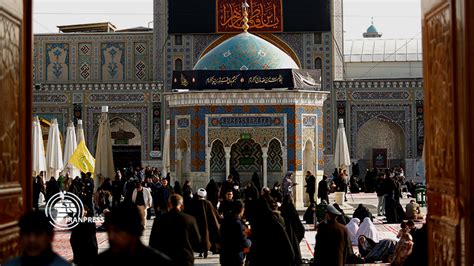 Mourning ceremony of Hazrat Fatima Zahra at the Holy Shrine of Imam Reza