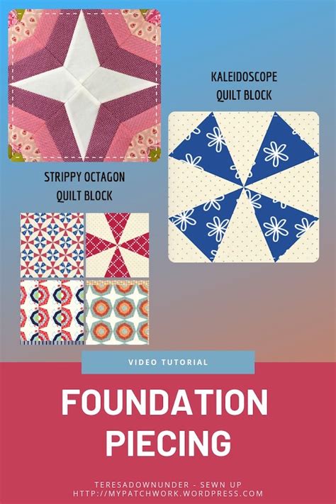 Two blocks to get you started doing foundation piecing – Sewn Up