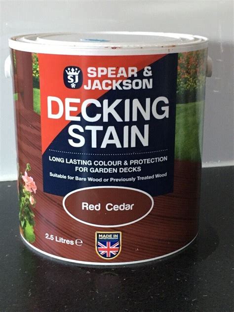 Spear & Jackson Red Cedar Decking Stain | in Stirling | Gumtree