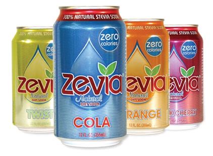 Zevia All Natural Sugar Free Soda - The Healthy Voyager