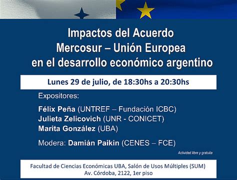 Impactos Del Acuerdo Mercosur Unión Europea En El Desarrollo Económico Argentino