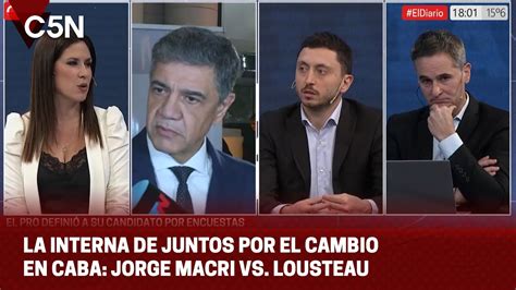 Larreta Confirmó A Jorge Macri Como Precandidato Del Pro En Caba Youtube