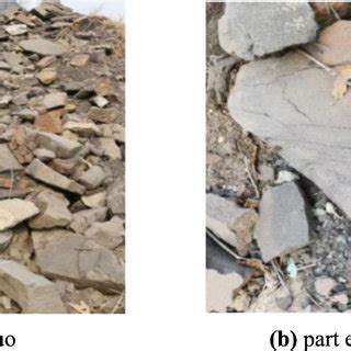 SEM Morphology Of Cement Stabilized Coal Gangue Mixture For 7 Days