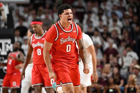 Ohio State Men’s Basketball Drops Out Of Ap Poll After Loss To Texas Aandm Yahoo Sports