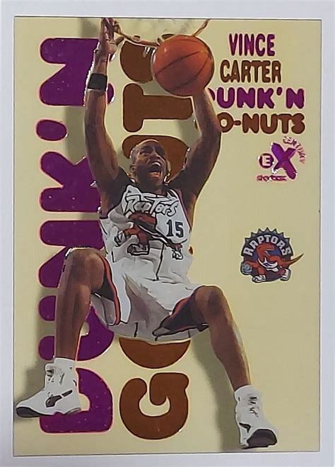 Skybox Vince Carter Dunkn Go Nuts Of Raptors Sharp