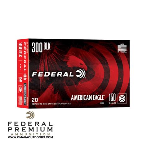 Federal American Eagle 300 Blackout 150 Grain Omaha Outdoors