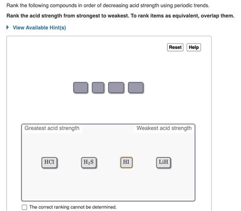 Solved Rank The Following Compounds In Order Of Decreasing Chegg