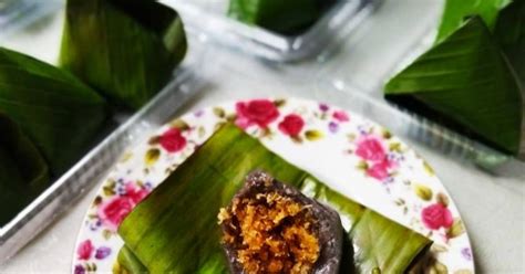 Resep Kue Bugis Ketan Hitam Isi Unti Gula Merah Oleh Dapurdinar Cookpad