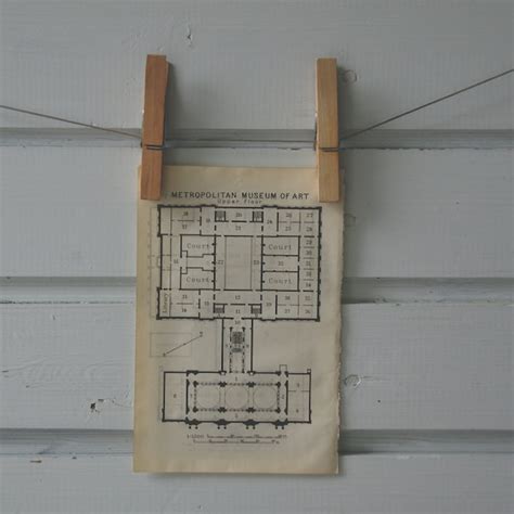 Map of the Metropolitan Museum of Art - Etsy