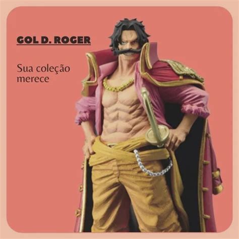 Action Figure Gol D Roger King Of Artist One Piece Banpresto 25cm No