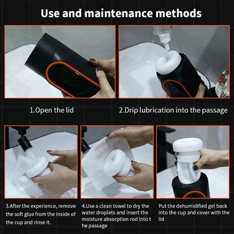 Male Masturbater Automatic Telescopic Cup Men Oral Sex Toy Masterbator