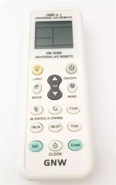 Control Remoto Universal Para Minisplit 1000 Codigos Gnw 250 00 En