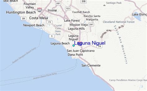 Laguna Niguel Tide Station Location Guide