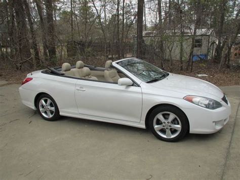 Sell Used 2006 Toyota Solara Sle Convertible 2 Door 33l In Columbia