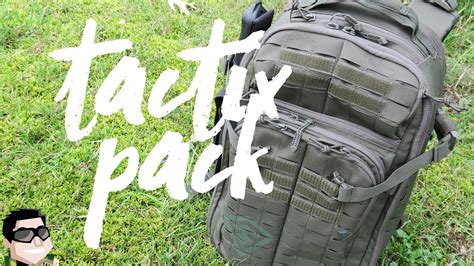 First Tactical Half Day Pack The Perfect Bug Out Bag Youtube