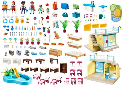 Playmobil Family Fun 70434 pas cher, PLAYMO Beach Hotel