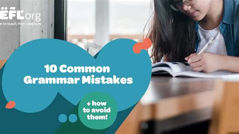 10 Common Grammar Mistakes And How To Avoid Them The Tefl Org